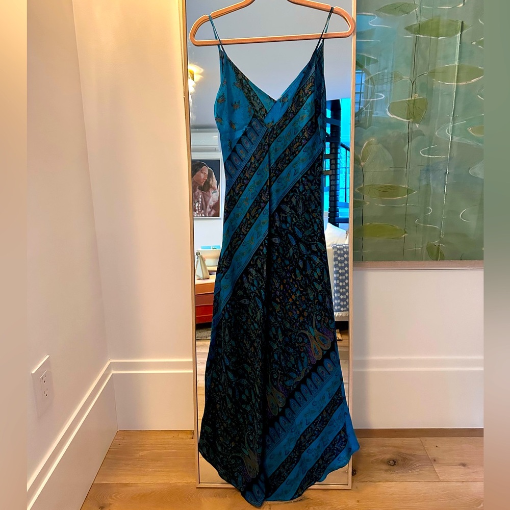 Vintage Tracy Feith Collection silk slip dress